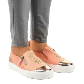 Klassische rosa Sneaker A-89