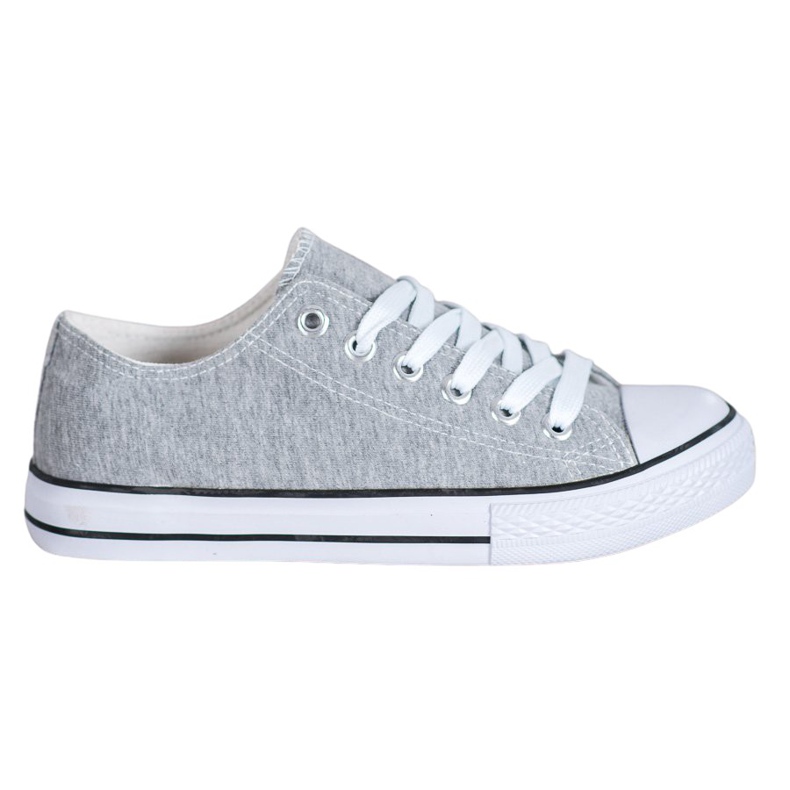 SDS Textil-Sneakers grau