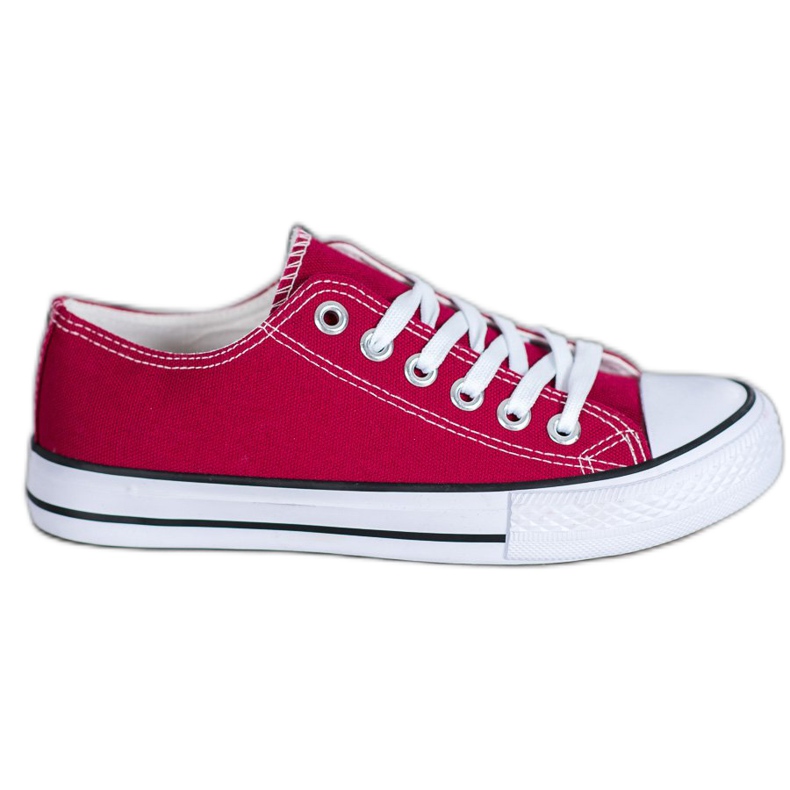 SDS Textil-Sneakers rot