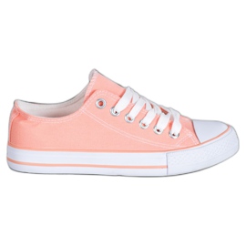 SDS Textil-Sneakers orange
