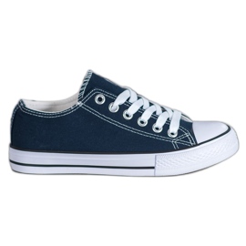 SDS Textil-Sneakers blau