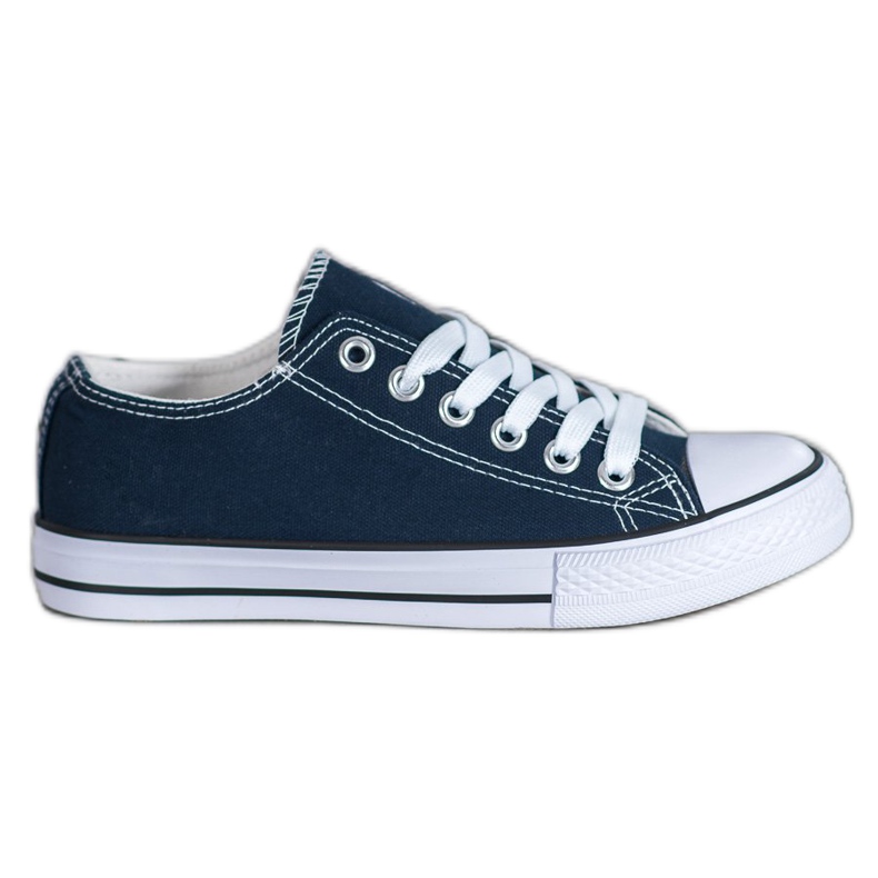 SDS Textil-Sneakers blau