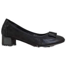 Goodin Bequeme schwarze Pumps