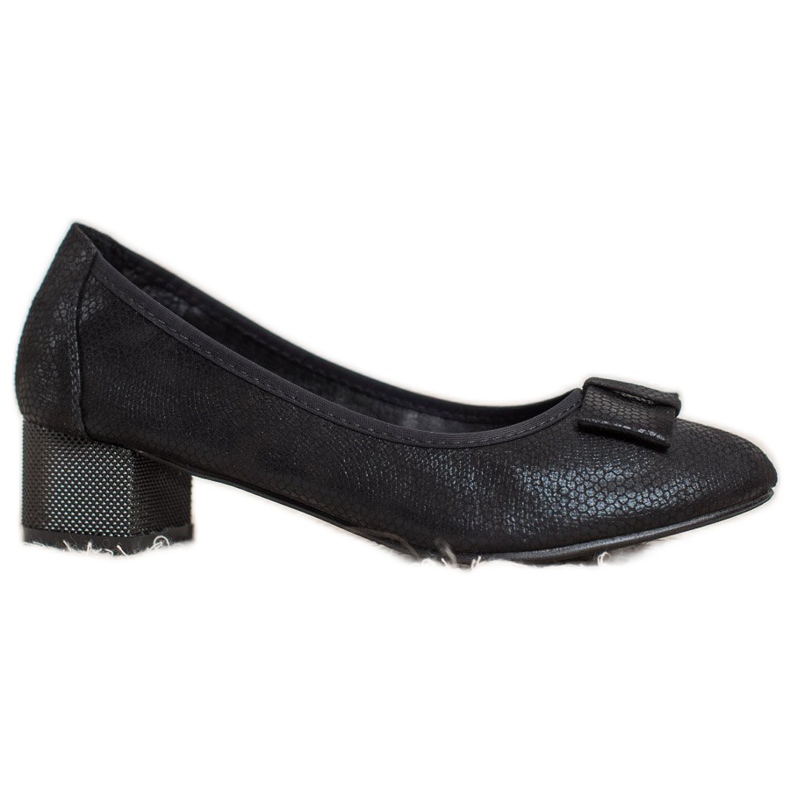 Goodin Bequeme schwarze Pumps