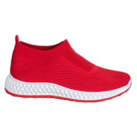 Goodin Durchbrochene Sportschuhe rot