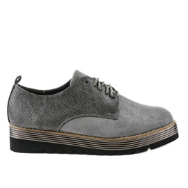 Graue Jazzschuhe JN-31