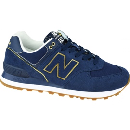 New Balance W WL574SOC Schuhe marineblau