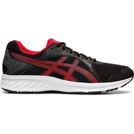 Laufschuhe Asics Jolt 2 M 1011A167-005 schwarz rot