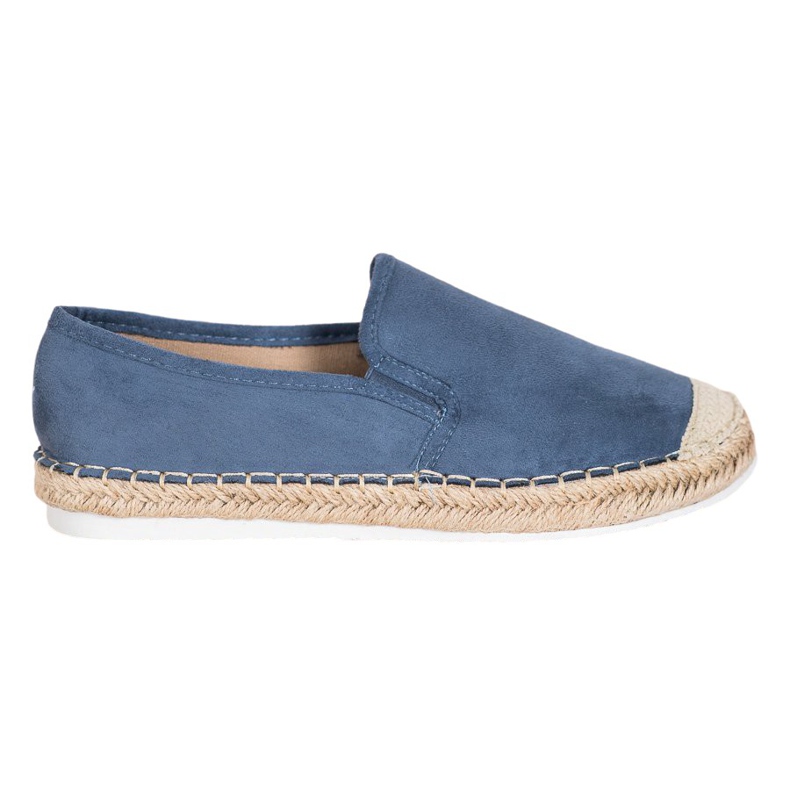 Goodin Espadrilles aus Wildleder blau