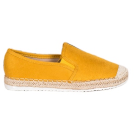Goodin Espadrilles aus Wildleder gelb