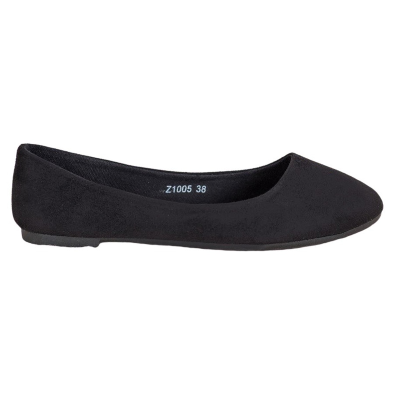 SHELOVET Bequeme Ballerinas schwarz