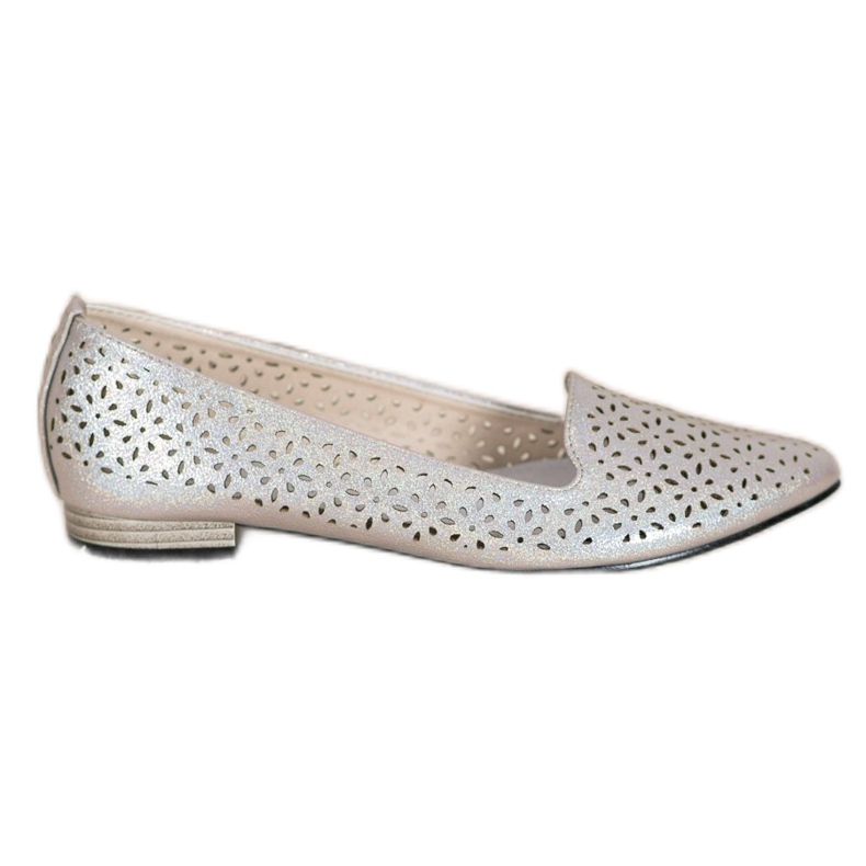 Goodin Ballerinas mit Holo-Effekt mehrfarbig