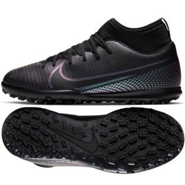 Nike Mercurial Superfly 7 Club Tf Jr AT8156-010 Fußballschuhe mehrfarbig schwarz