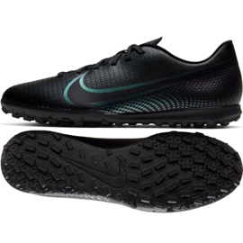 Nike Mercurial Vapor 13 Club Tf M AT7999-010 Fußballschuhe mehrfarbig schwarz