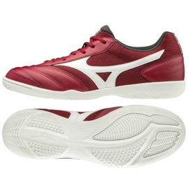 Hallenschuhe Mizuno Morelia Sala Club M Q1GA200350 mehrfarbig rot