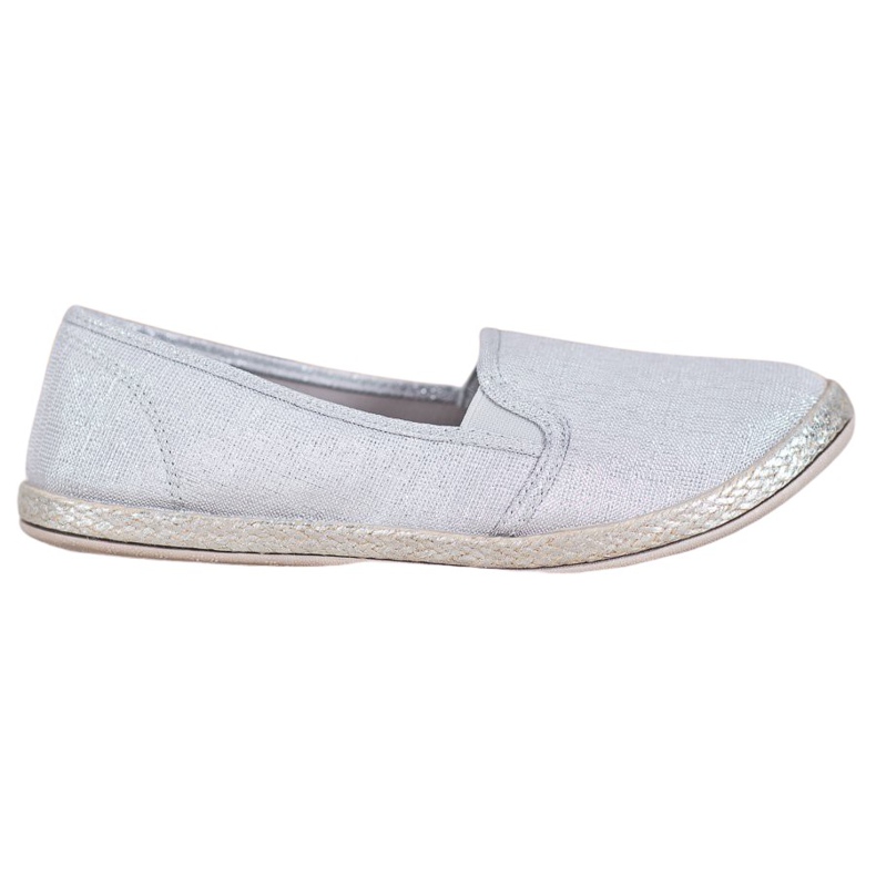 SHELOVET Bequeme Slip-On-Schuhe grau