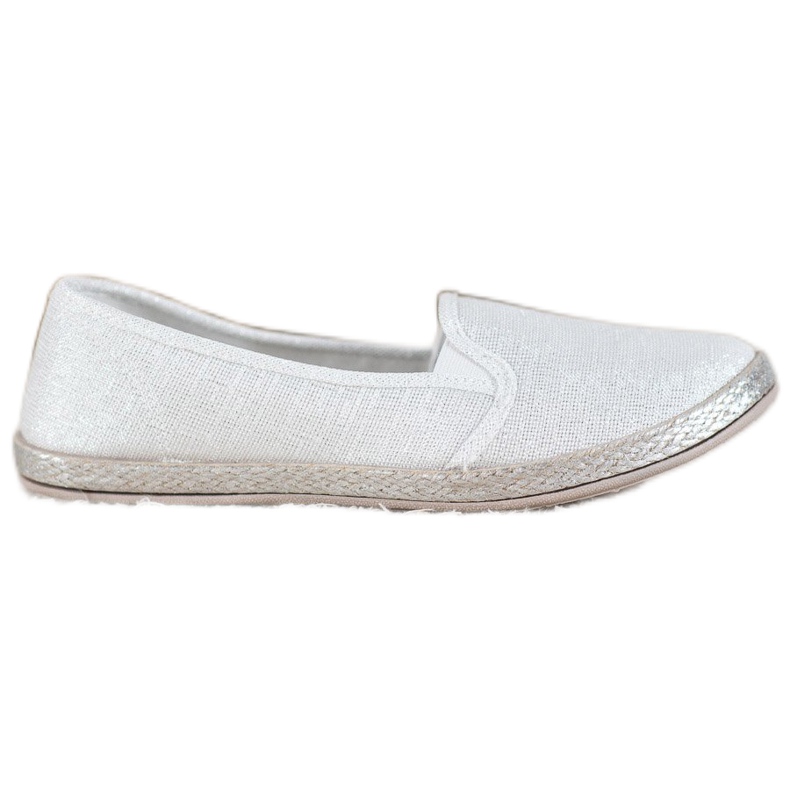 SHELOVET Bequeme Slip-On-Schuhe weiß