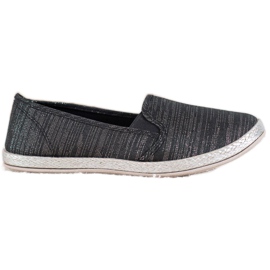 SHELOVET Bequeme Slip-On-Schuhe schwarz