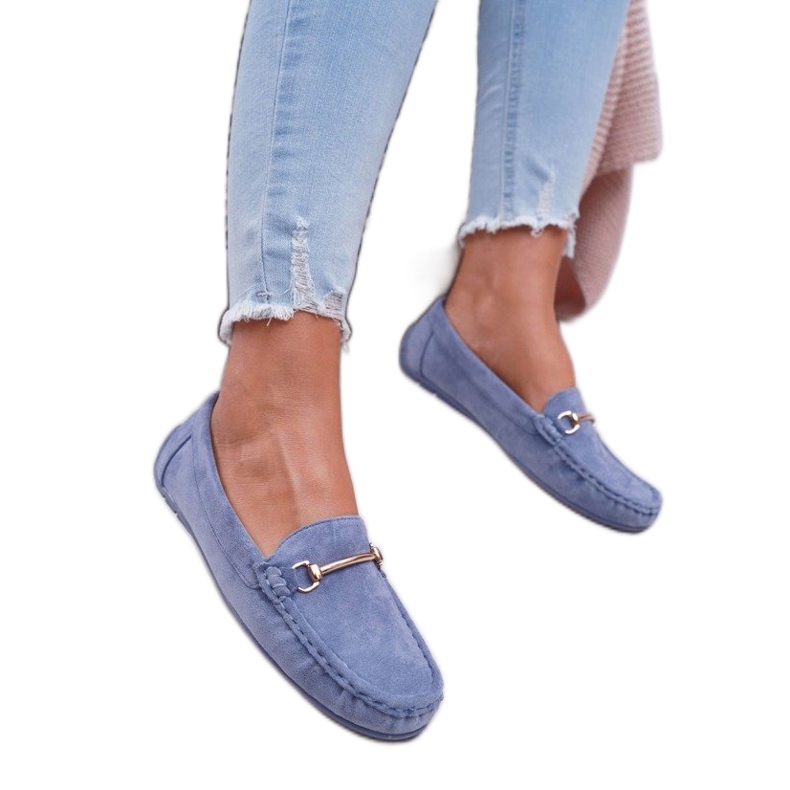 SEA Blaue Damen Slipper T350