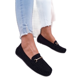 SEA Schwarze T350 Loafer für Damen