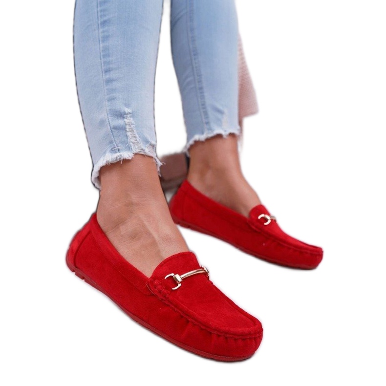 SEA Rote T350 Loafer für Damen