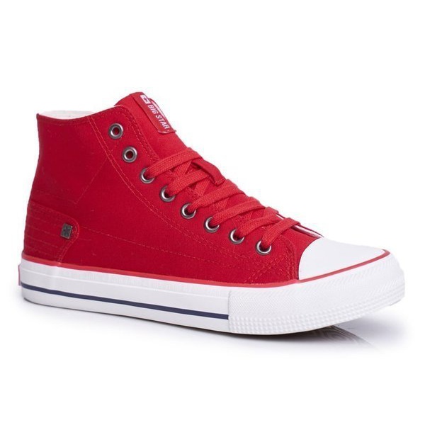 Rote Turnschuhe Big Star hoch DD274334
