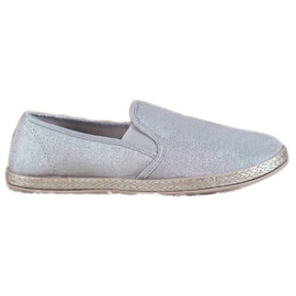 SHELOVET Bequeme Slipper grau