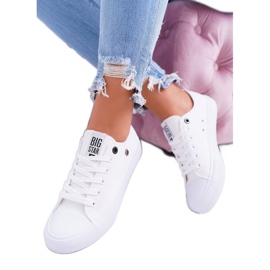 Weiße Damen Sneaker Big Star AA274010