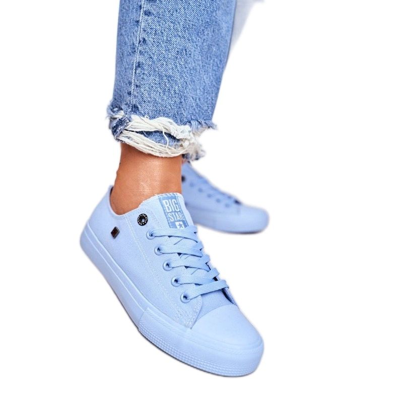 Blaue Damen Sneaker Big Star AA274029