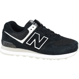 New Balance W WL574EZ Schuhe schwarz