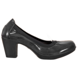 SHELOVET Bequeme lässige Pumps schwarz