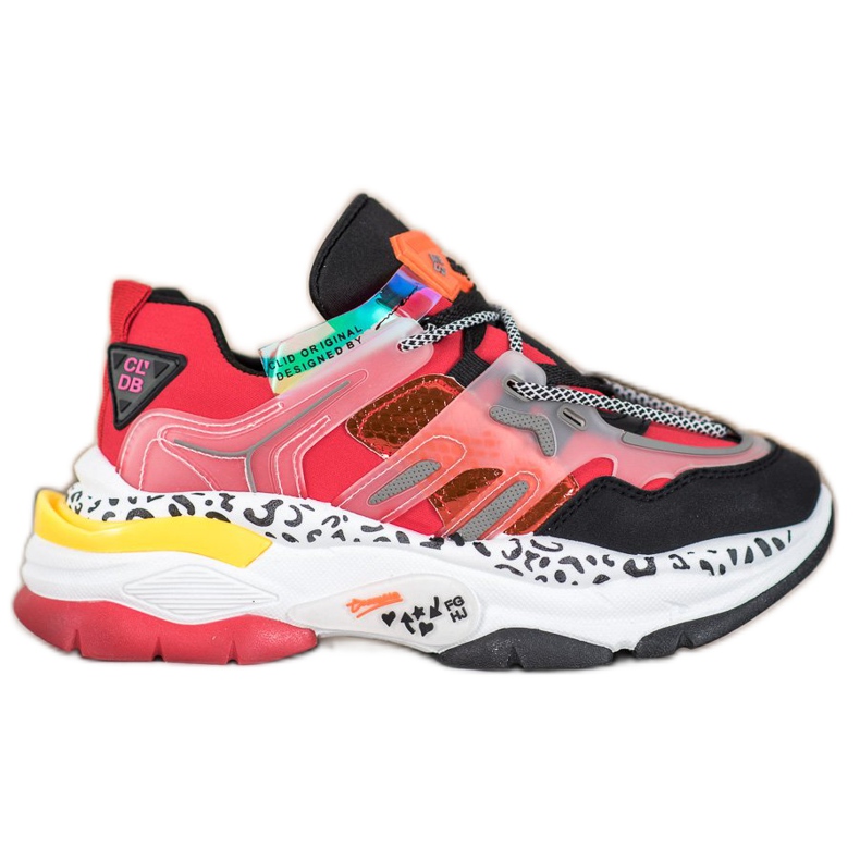 Seastar Mode-Turnschuhe rot mehrfarbig