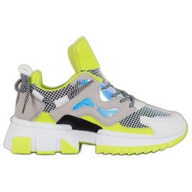 Seastar Stylische Sneaker mit Holo-Effekt mehrfarbig gelb