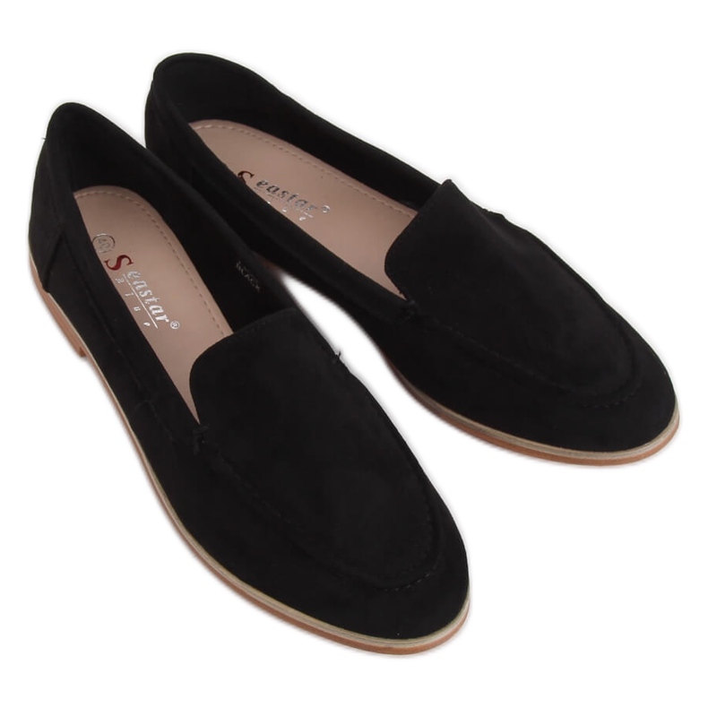 Schwarz Damen Slipper T359P Schwarz