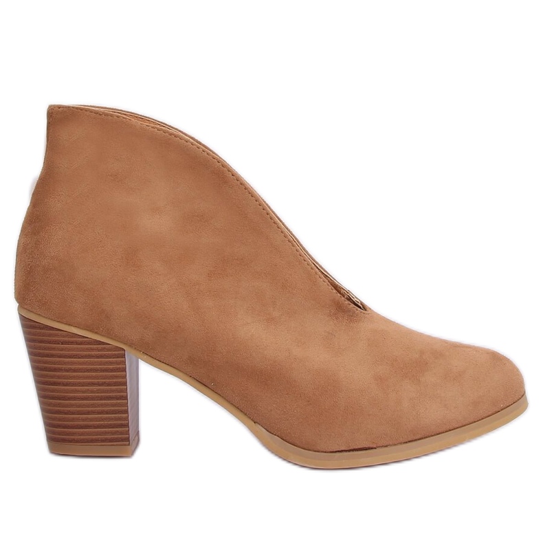 Übergangsstiefel mit Schlitz camel NS128P Camel braun