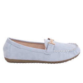 Blaue Damen Slipper ZA01P Blau