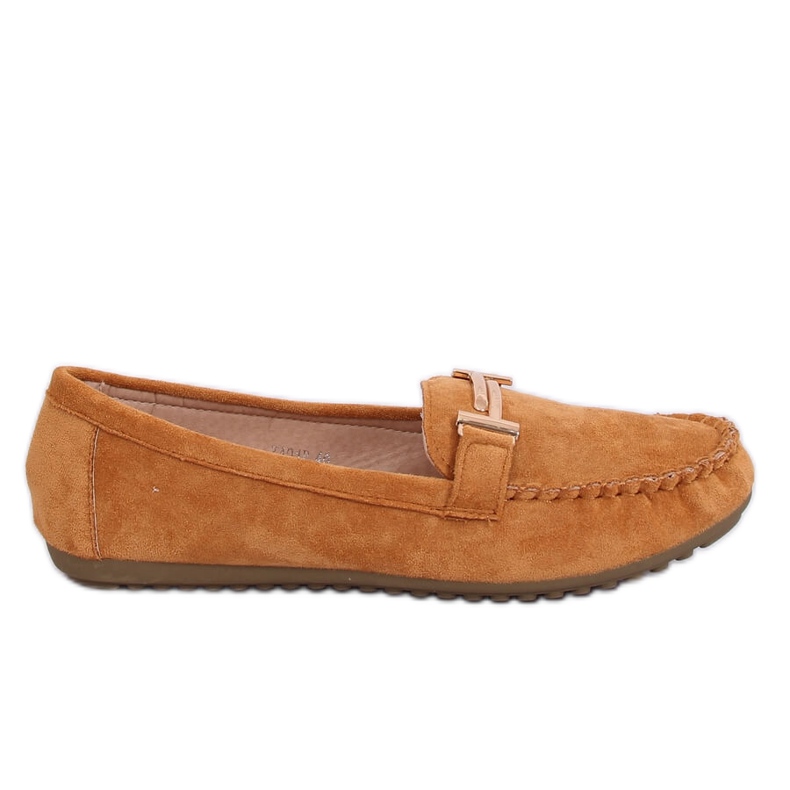Damen Loafer camel ZA01P Camel braun