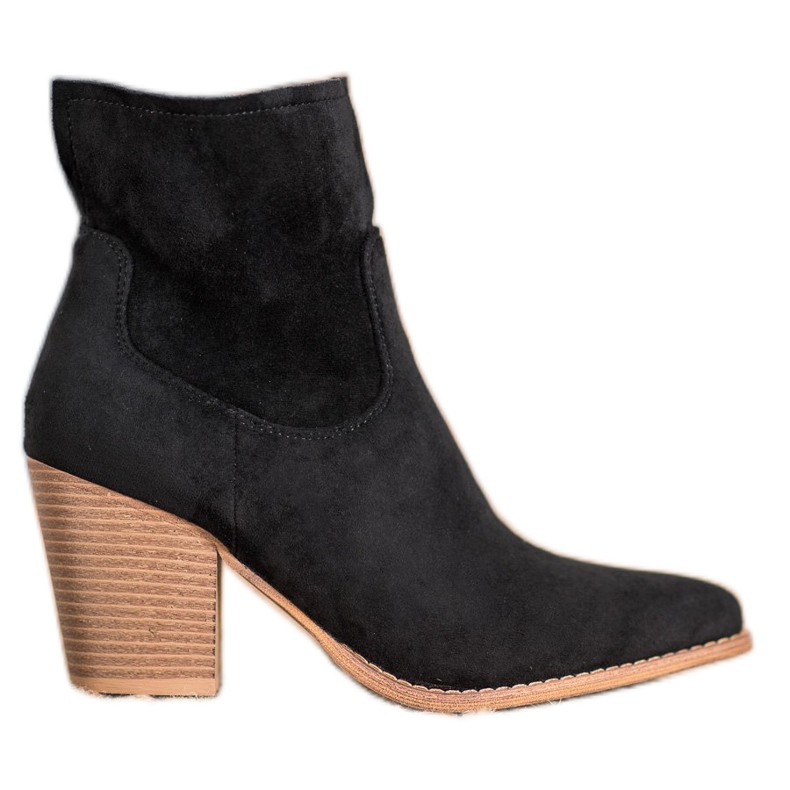 Seastar Slip-On-Stiefel an einem Pfosten schwarz