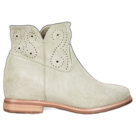 Seastar Stiefel mit durchbrochenem Muster grün