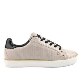 Rosa stylische Damen-Sneaker 6173-Y