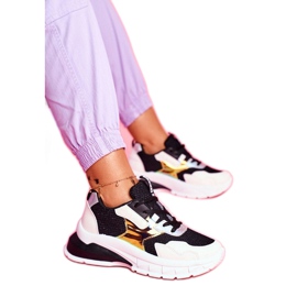 SEA Schwarze LA82 Sportschuhe weiß