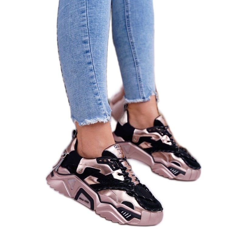 Damen Big Star Daniel Lopez schwarz FF274A528 gelb