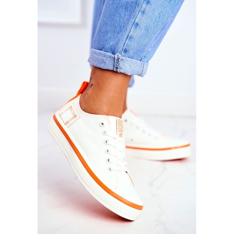 Weiße Big Star Damen Sneaker FF274A065