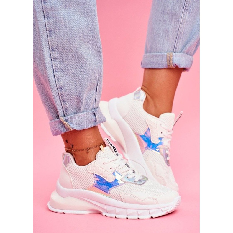 SEA Weiße Sportschuhe LA82