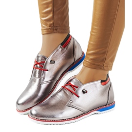 Silberne Jazzschuhe JFL651-2 grau