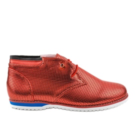 Rote Jazzschuhe klassische Schuhe JFL654-1