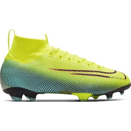 Nike Mercurial Superfly 7 Elite Mds Fg Jr BQ5420-703 Fußballschuhe gelb gelb