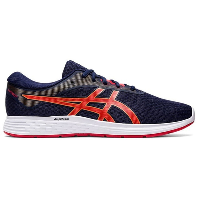 Asics Patriot 11 M 1011A568-402 Herrenschuhe rot navy blau
