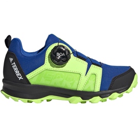 Schuhe adidas Terrex Agravic Boa K Jr EE8475 marineblau blau mehrfarbig grün