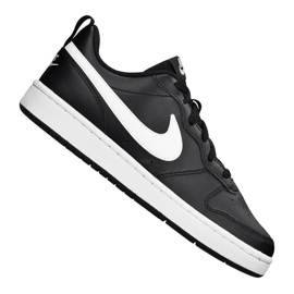 Nike Court Borough Low 2 (GS) Jr BQ5448-002 Schuhe schwarz